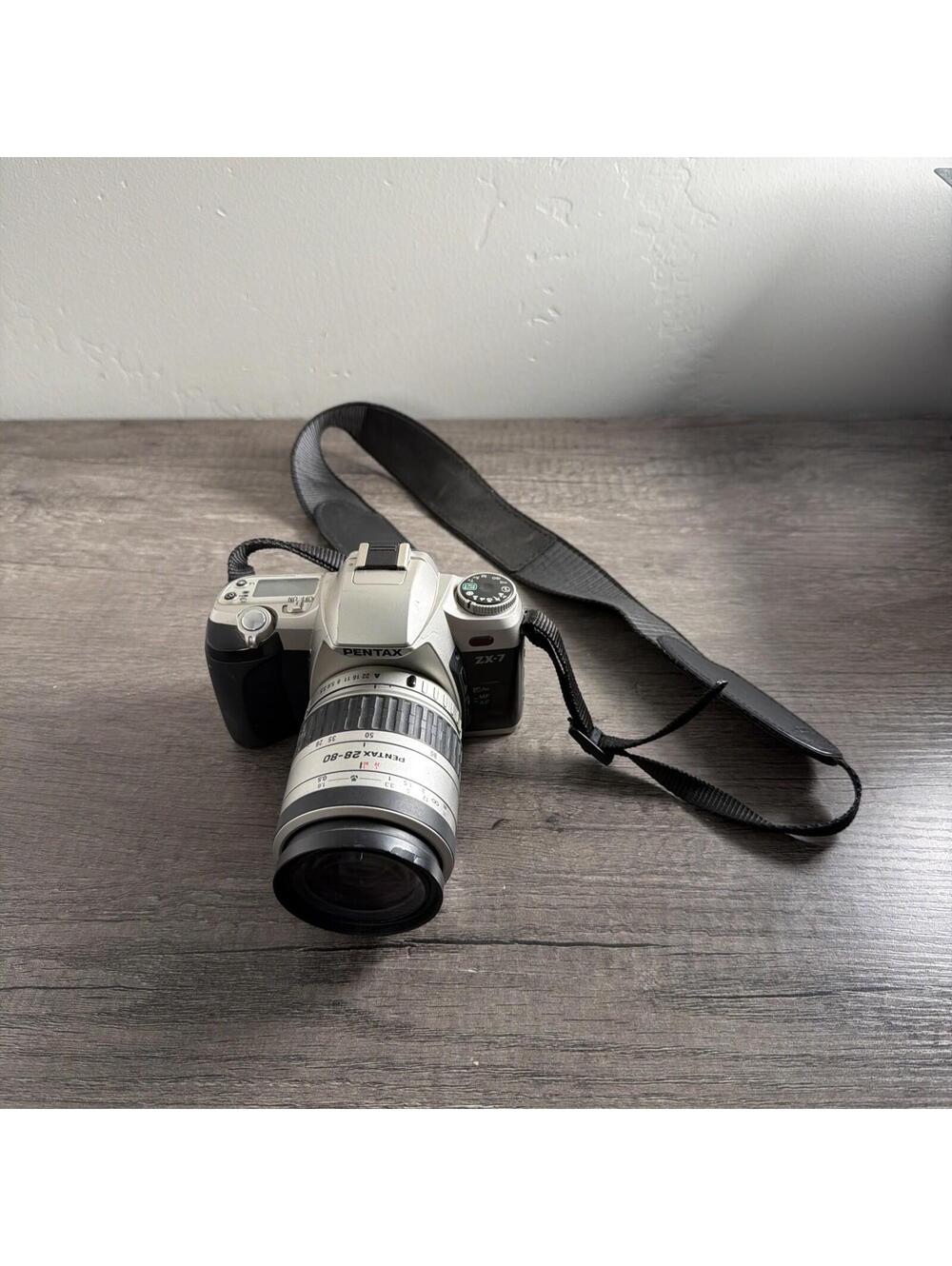 Pentax MZ-7 ZX-7 35mm SLR Film Camera & 28-80mm F/3.5-4.7 AF DDP
